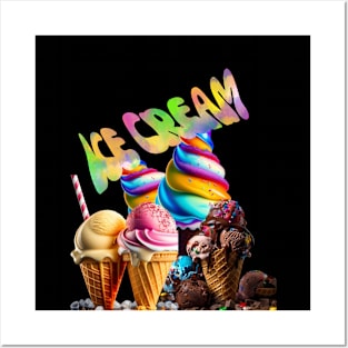 Ice Cream Posters and Art